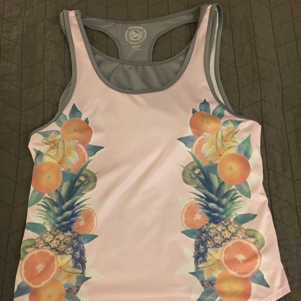 Flower Work Out Tank